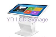 Freestanding LCD Touch Screen Kiosk Indoor AD Player With 178 View Angle
