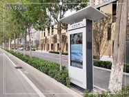 High Quality 75 Inch Outdoor Digital Ads Signage 2500nits Brightness A For Bus Shelter