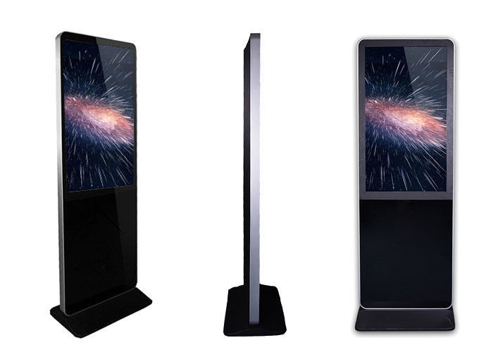 Indoor Free Standing Wifi Control Interactive Digital Signage LCD Screen For Shopping Mall